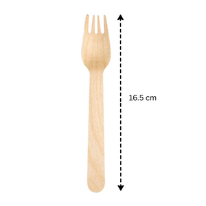 165 mm Wooden Fork