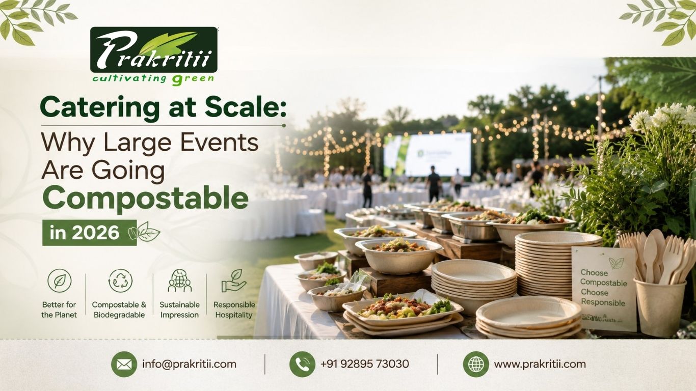 Catering at Scale: Why Large Events Are Going Compostable in 2026
