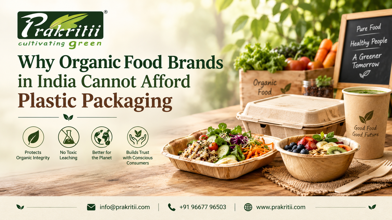 Why Organic Food Brands in India Cannot Afford Plastic Packaging