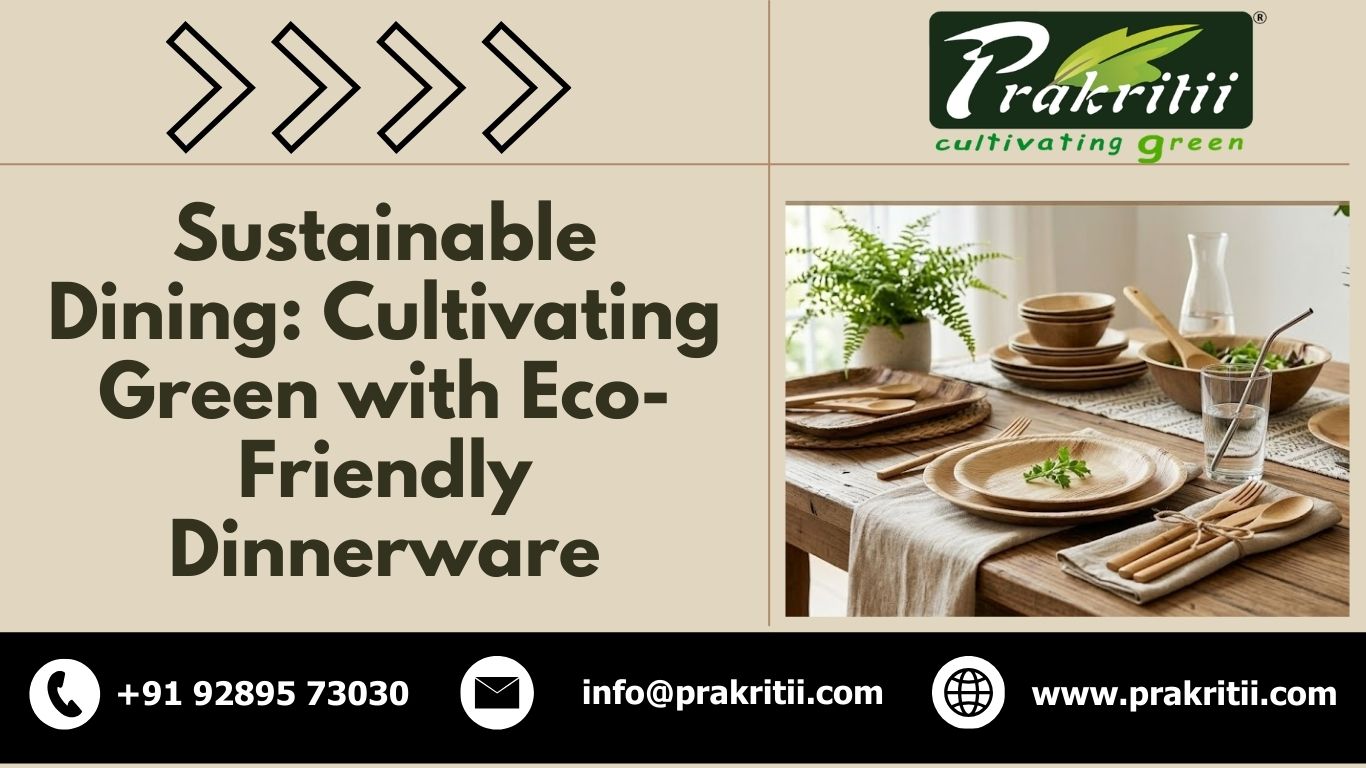 Sustainable Dining: Cultivating Green with Eco-Friendly Dinnerware