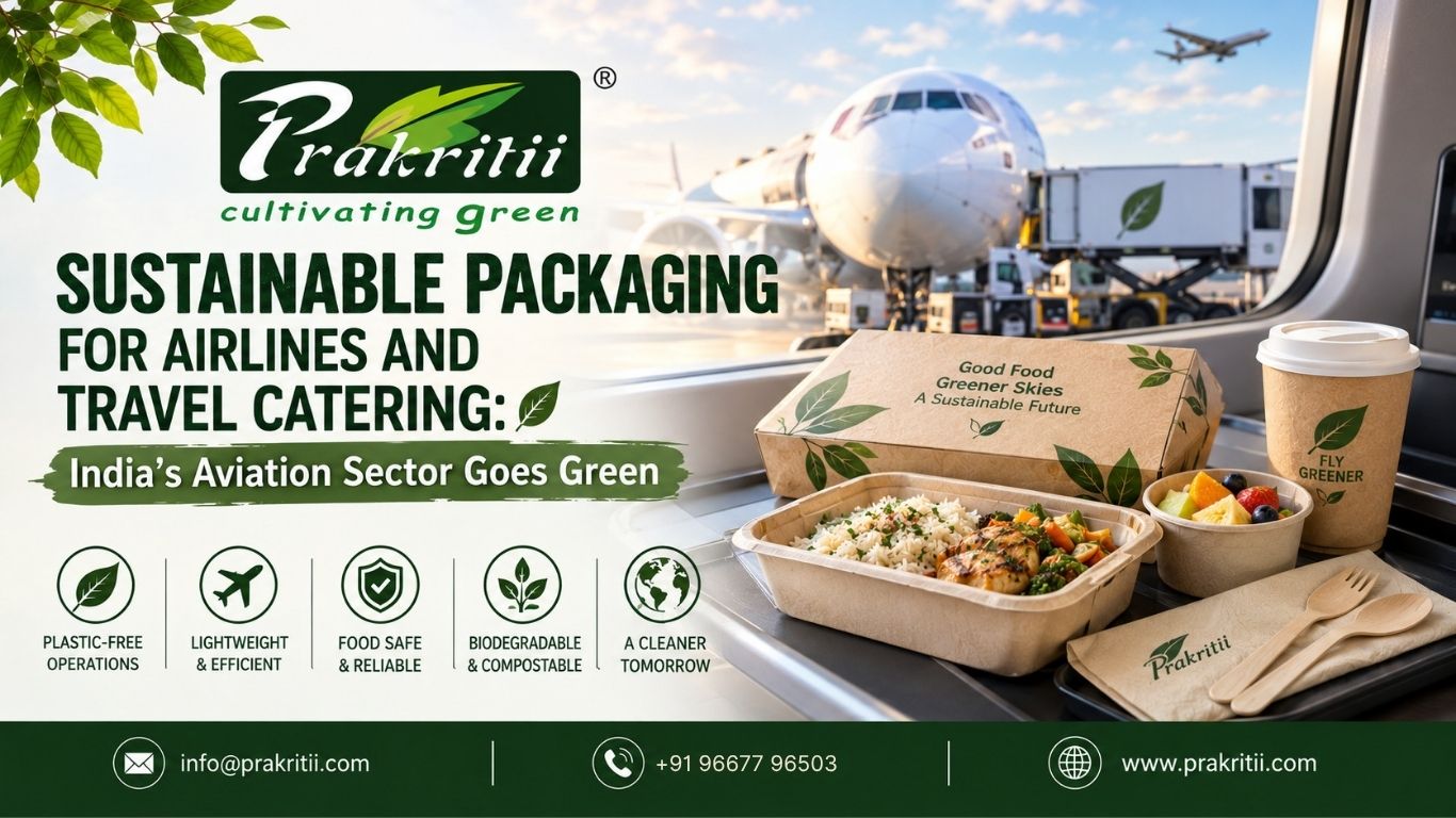 Sustainable Packaging for Airlines and Travel Catering: India's Aviation Sector Goes Green