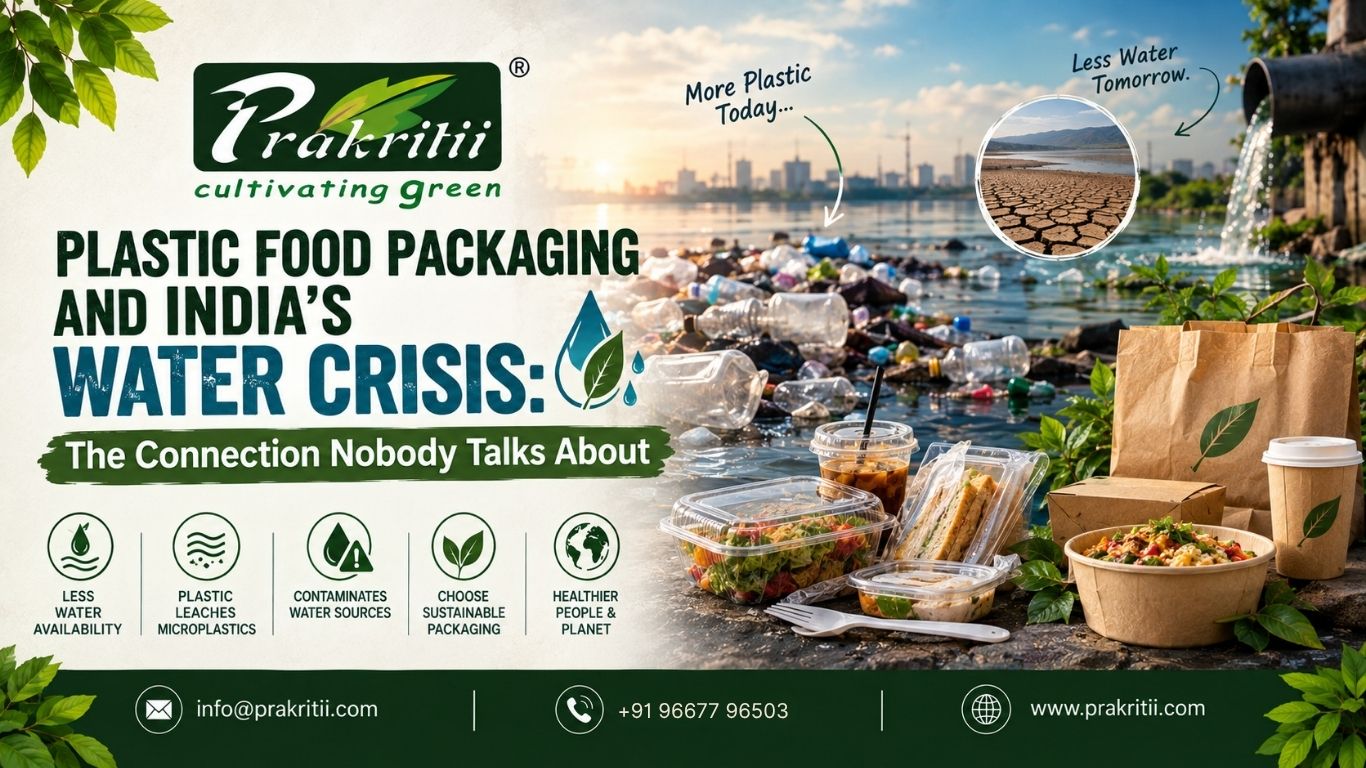 Plastic Food Packaging and India's Water Crisis: The Connection Nobody Talks About