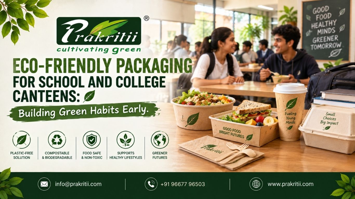 Eco-Friendly Packaging for School and College Canteens: Building Green Habits Early