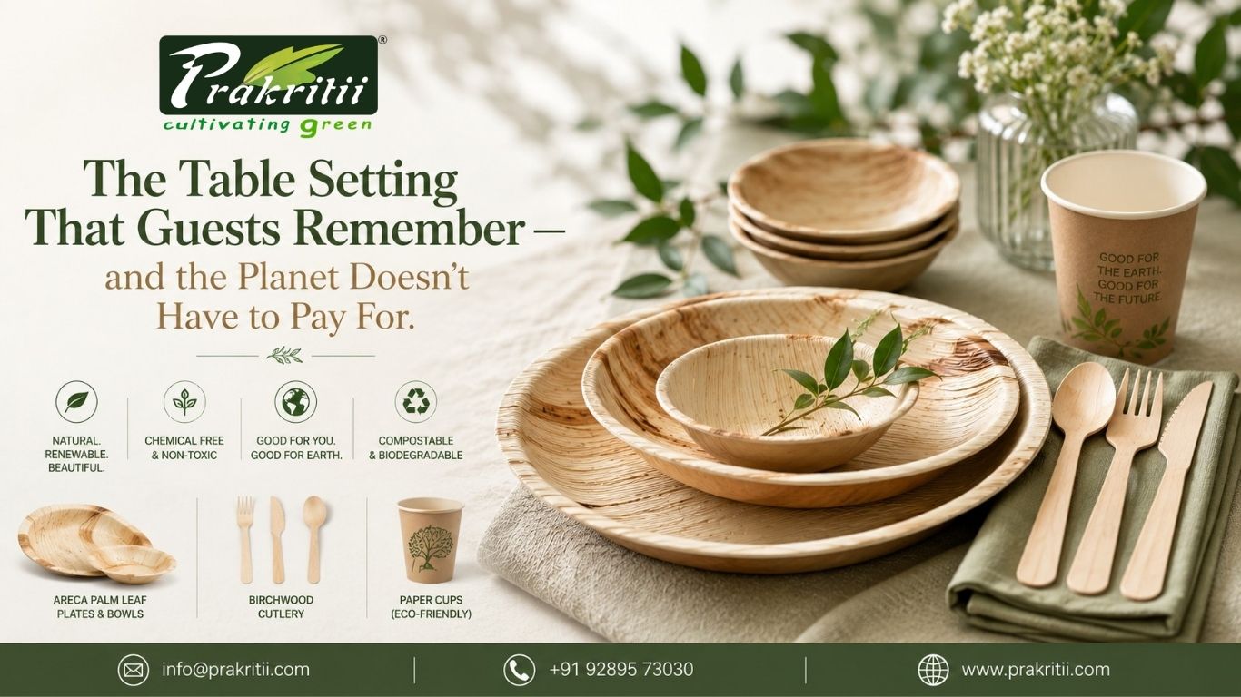 The Table Setting That Guests Remember — and the Planet Doesn't Have to Pay For