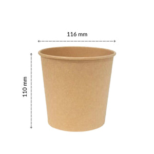 900 ml Paper Container