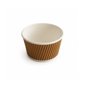 100ml Ripple Paper Food Container