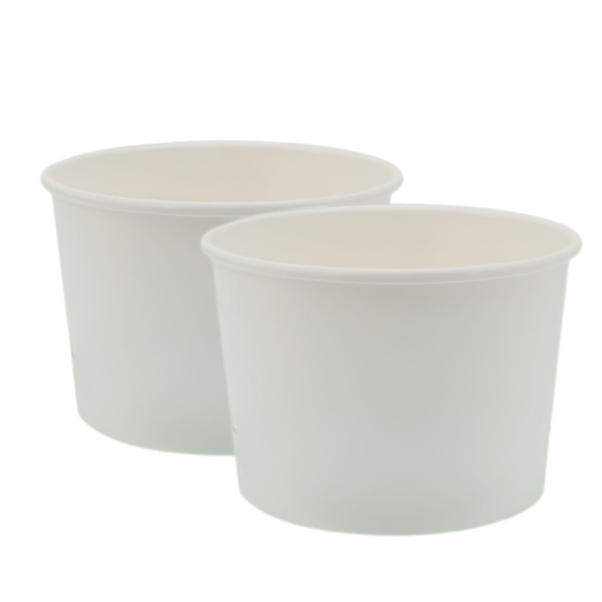100ml White Paper Container