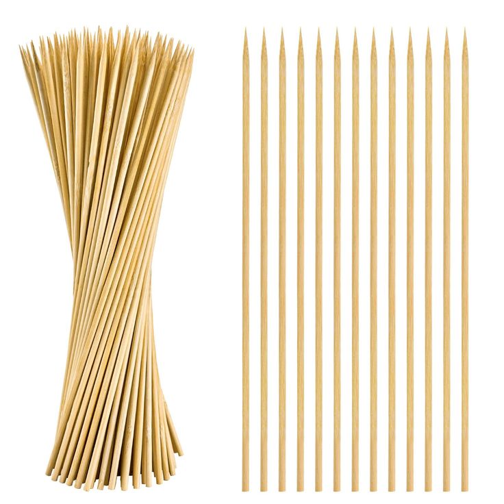 8" (200mm) Bamboo Skewer