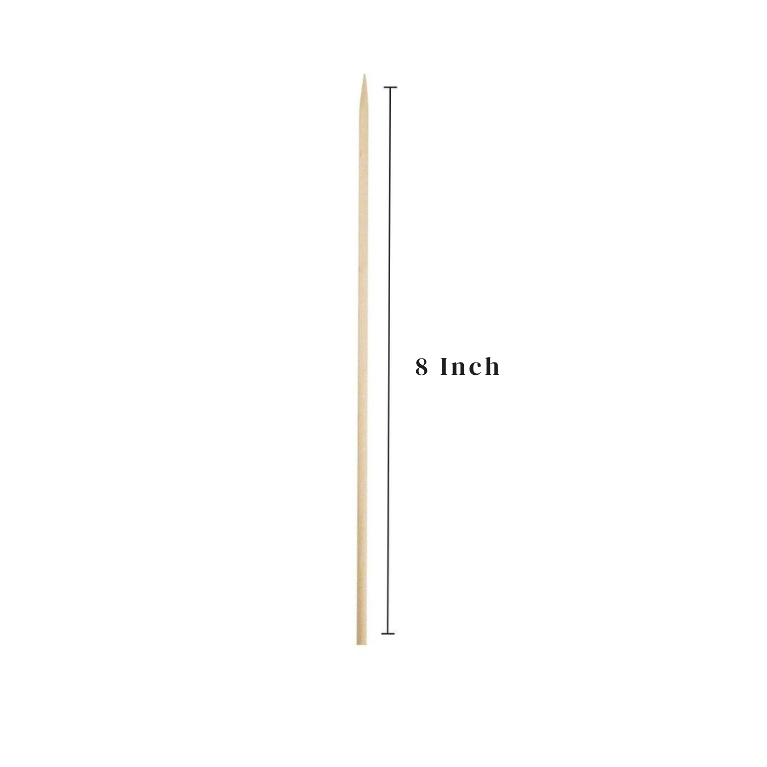 8" (200mm) Bamboo Skewer