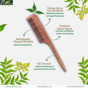 Neem Tail Comb