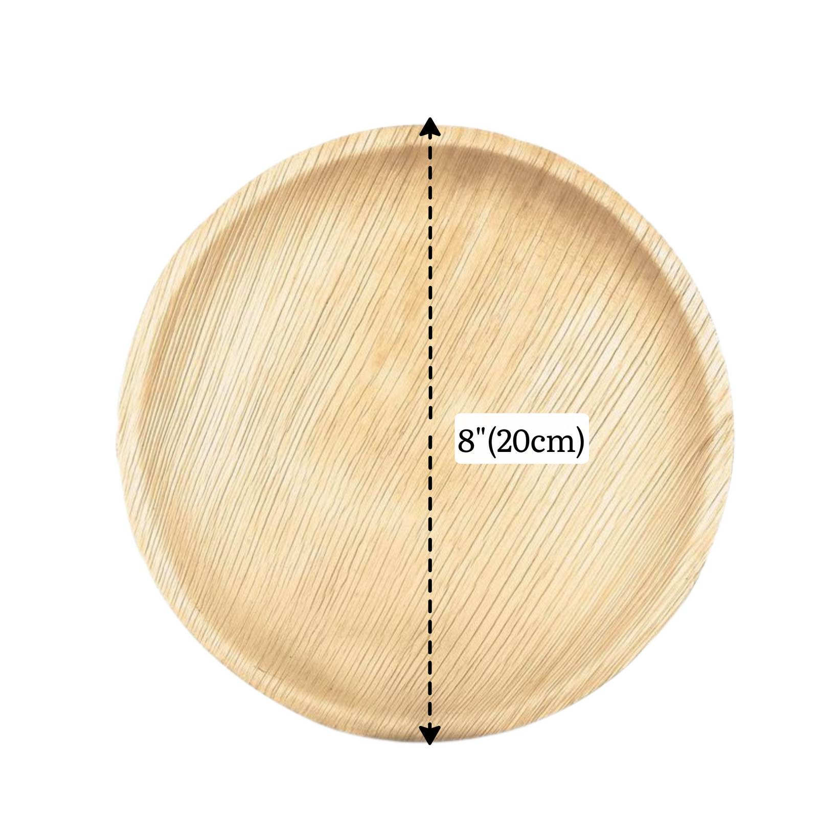 8" (20cm) Round Shallow Plate