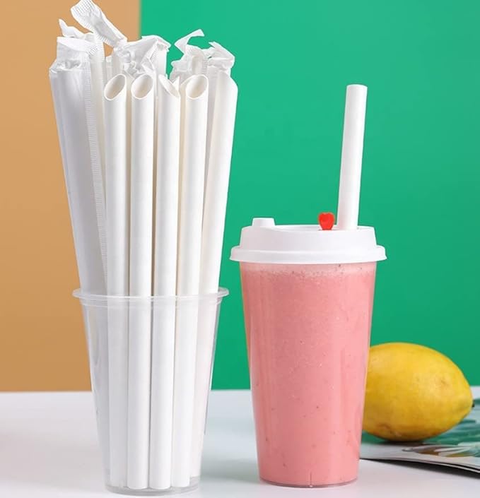 8" Single Packing Paper Straw