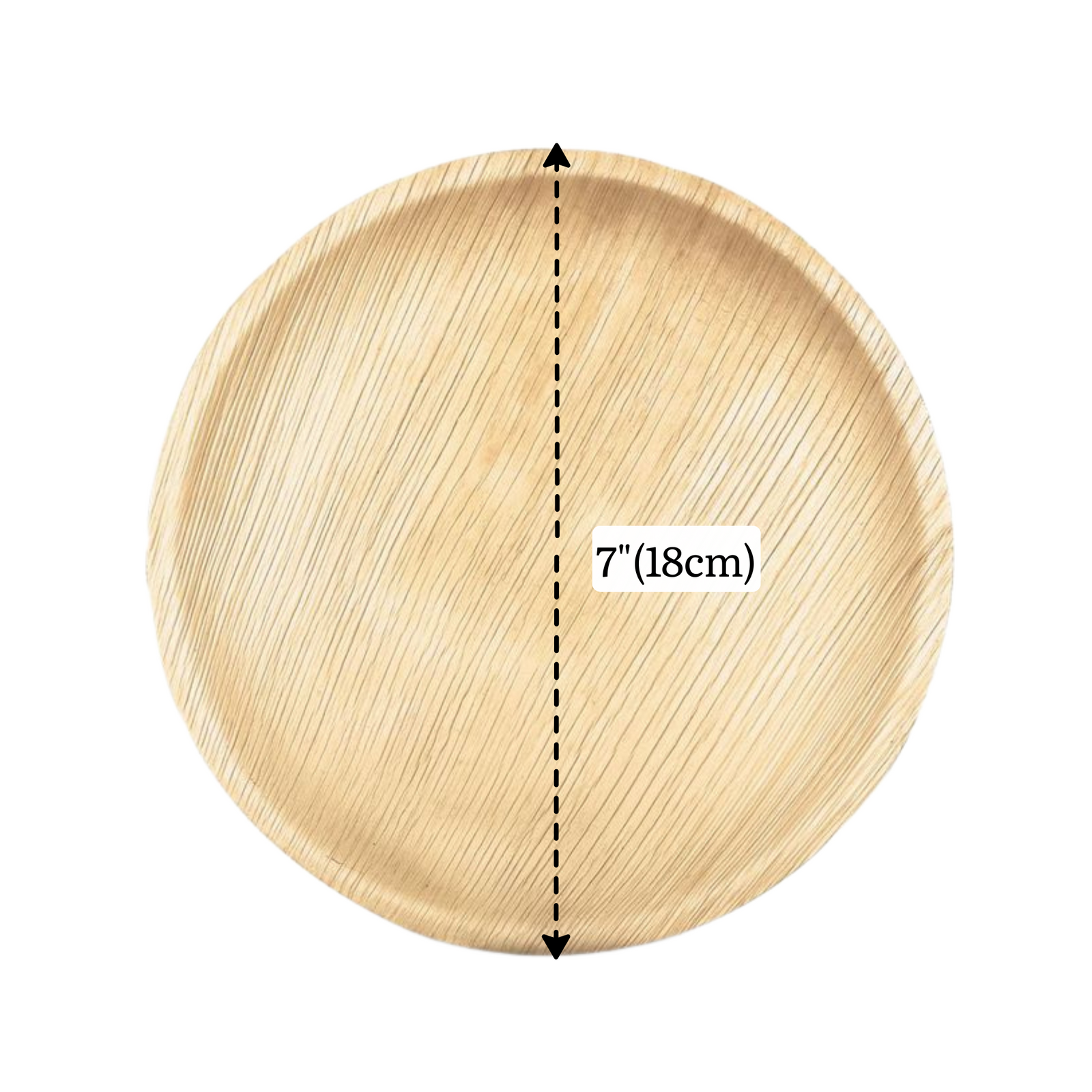 7" (18cm) Round Shallow Plate