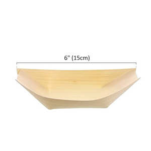 6" Pinewood Boat