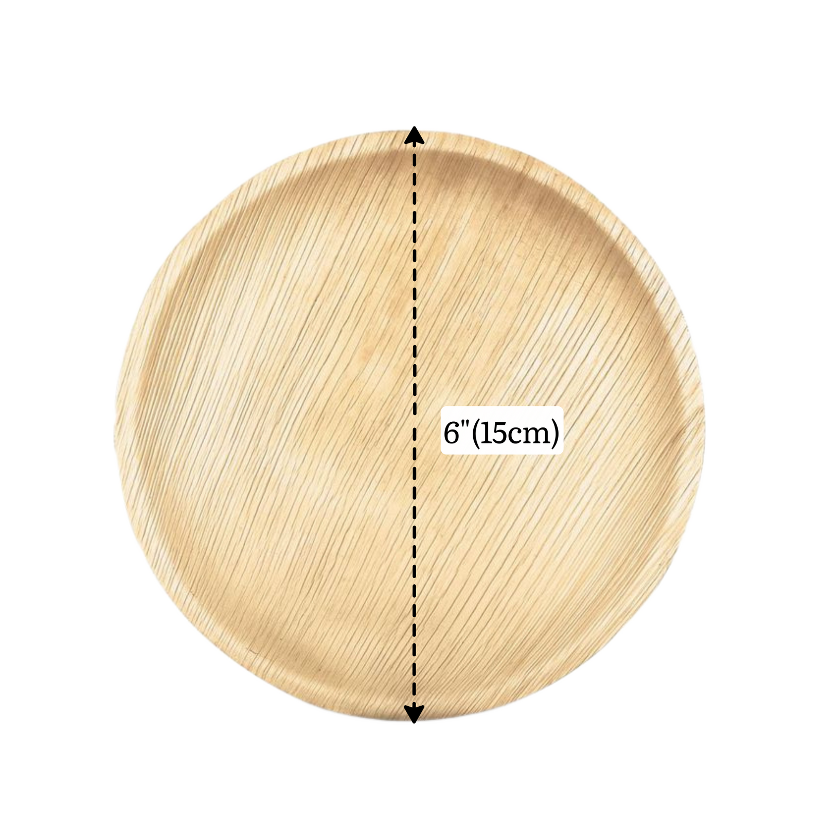 6" (15cm) Round Shallow Plate