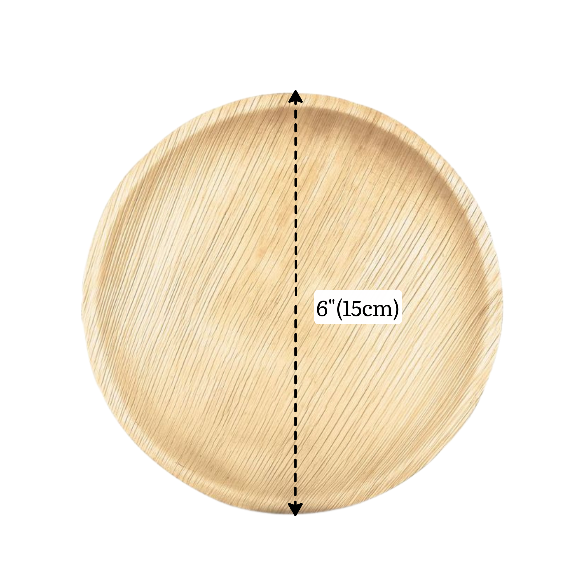 6" (15cm) Round Shallow Plate