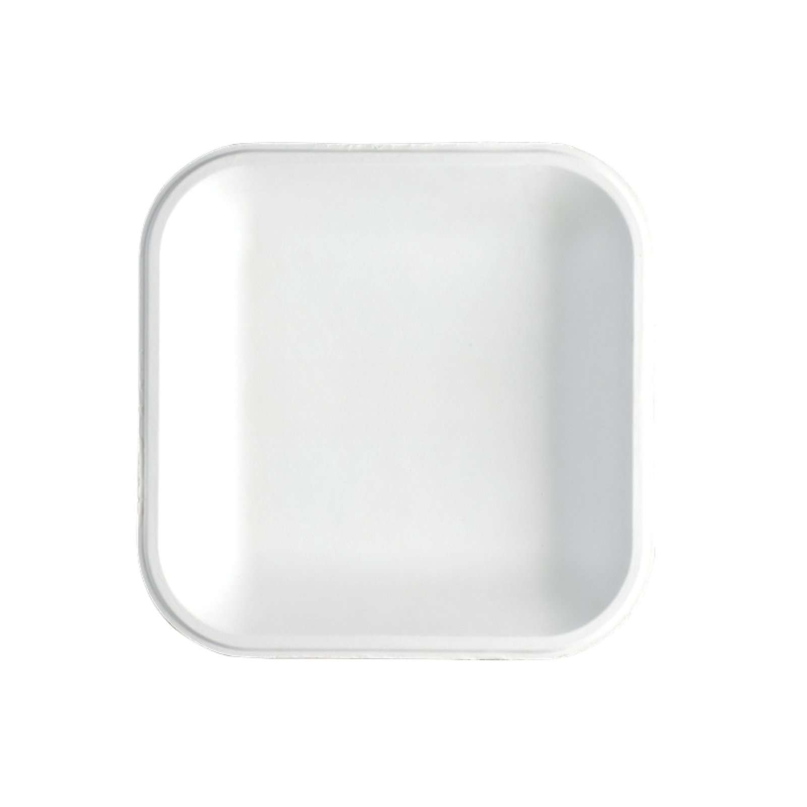 6" (15cm) Square Bagasse Plate