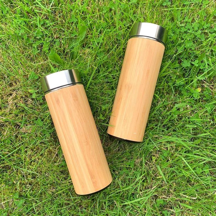 500ml Bamboo Bottle Stainless Double Wall