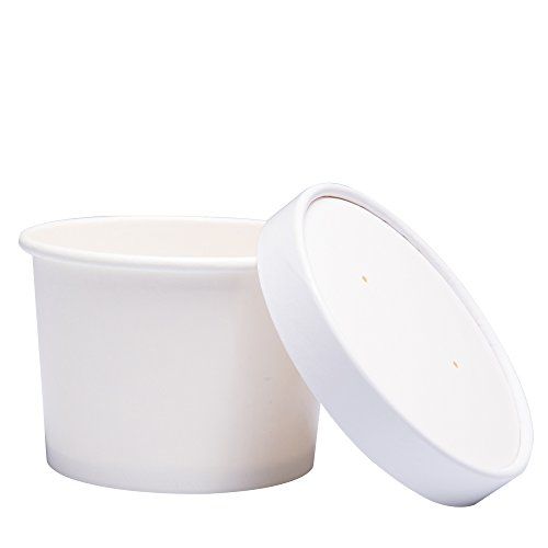 125 ml White Paper container