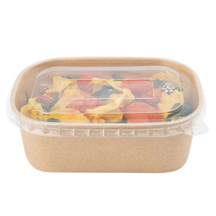 Paper Food Rectangle Container - 1000ml
