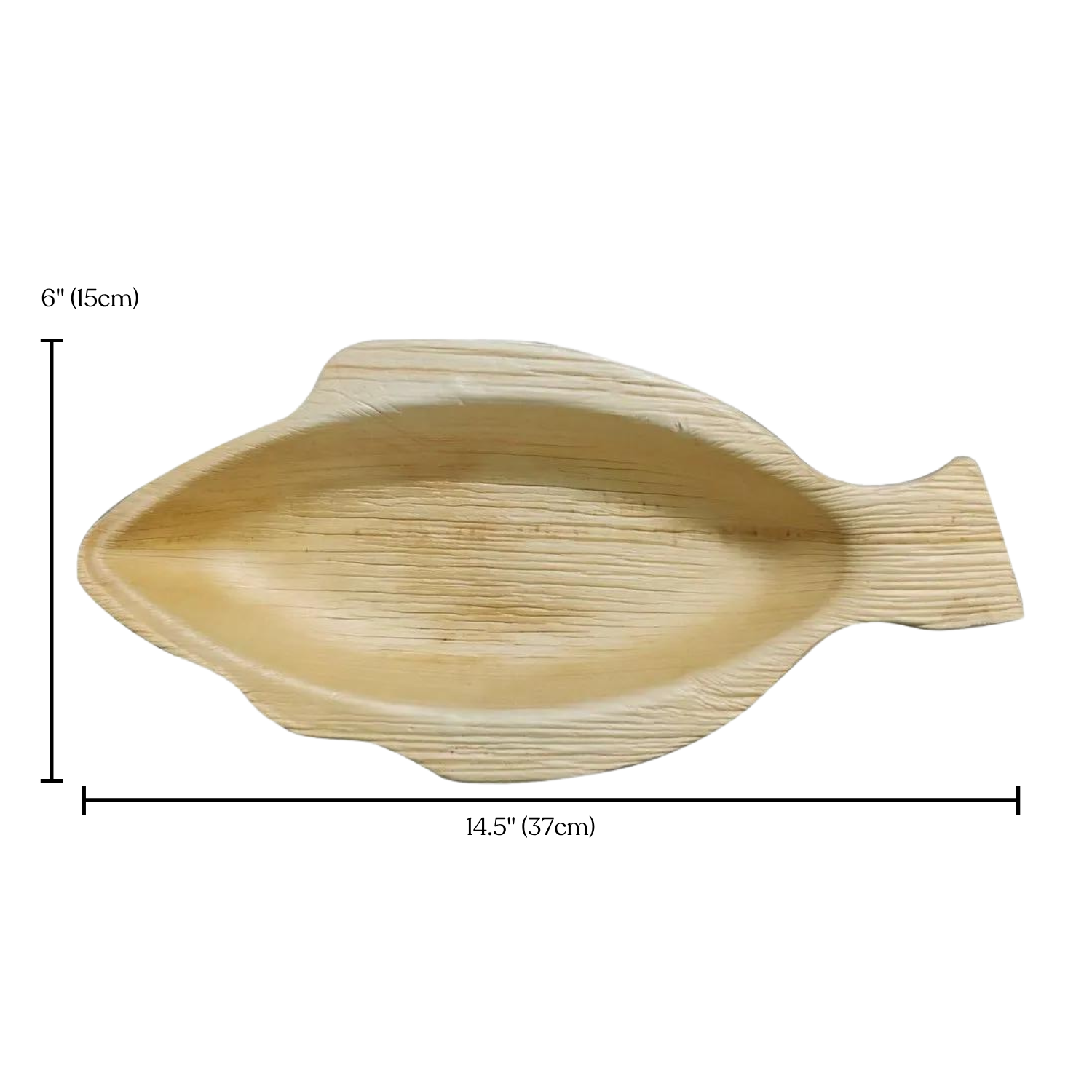 14.5" x 6" Fish Plate (37 cm x 15 cm)