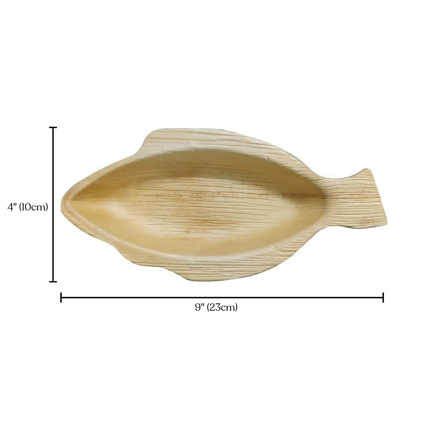 9" x 4" Fish Plate (23 cm x 10 cm)