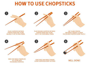 20cm Bamboo Unjoint Chopsticks