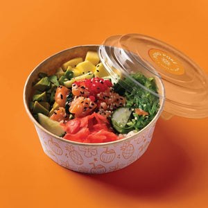 Paper Flat Container - 500ml