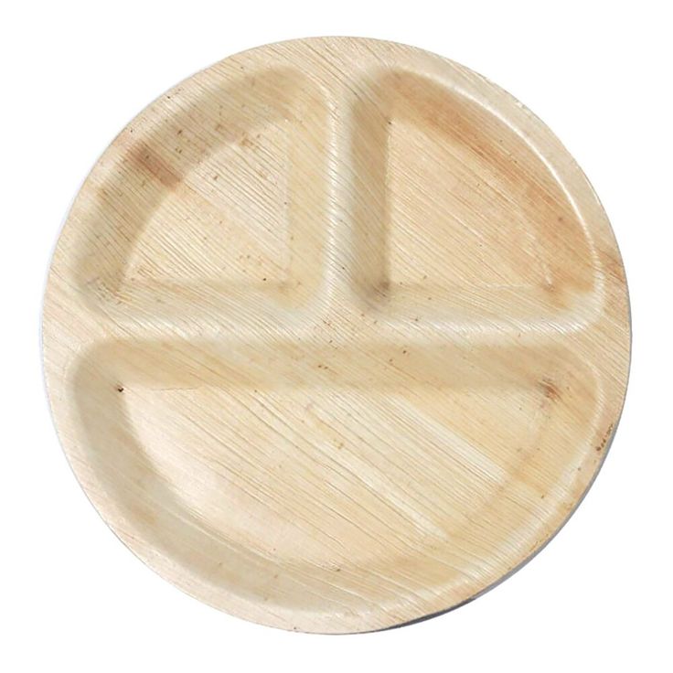 10" Round 3 Compartment Plate (25cm)