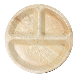 10" Round 3 Compartment Plate (25cm)