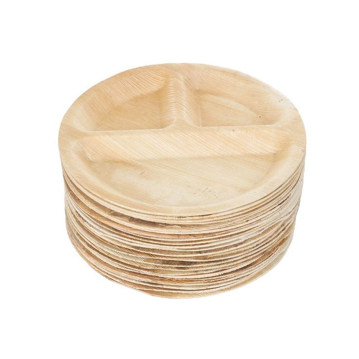 10" Round 3 Compartment Plate (25cm)