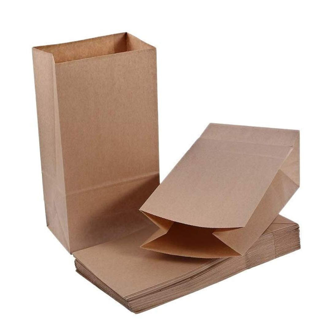 Paper Bag With Gusset - 14 X 24 X 4 CM