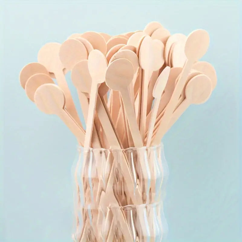 6" (15cm) Wooden Coin Stirrer