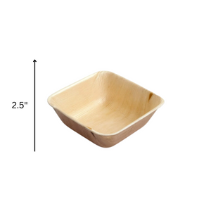 2.5" (6.5cm) Square Bowl