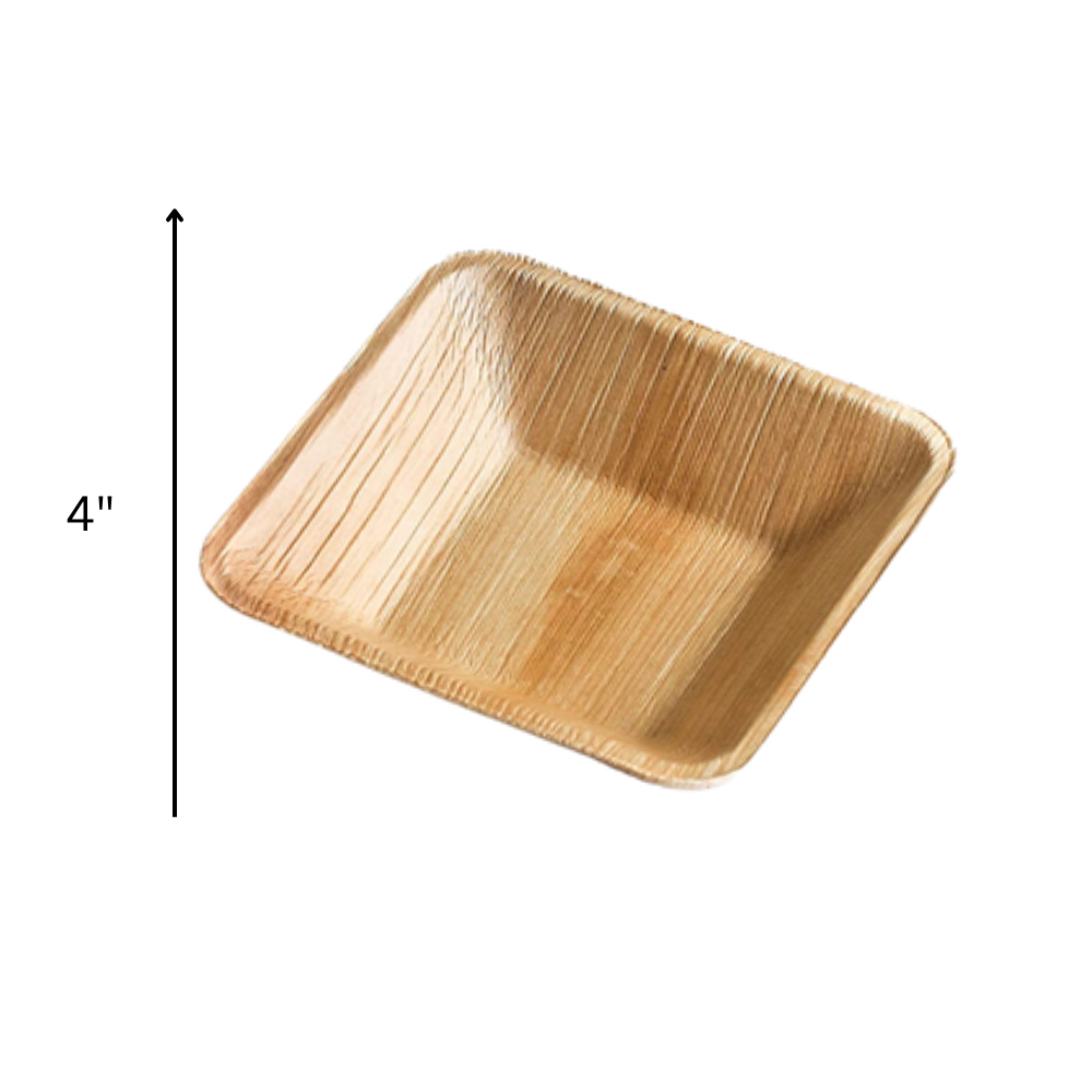 4" (10 cm) Square Bowl