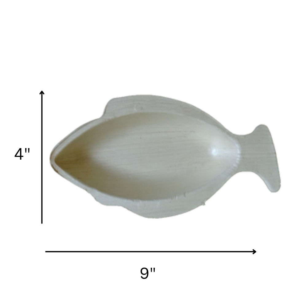 9" x 4" Fish Plate (23 cm x 10 cm)