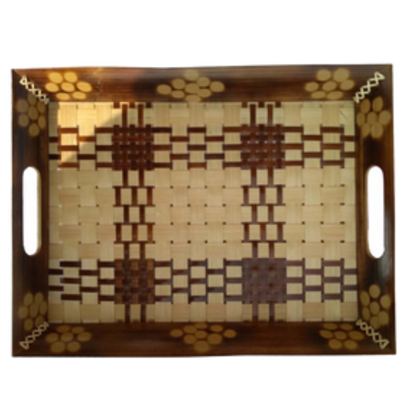 Bamboo Premium Tray (Brown)