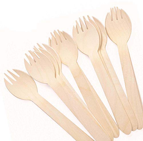 140 mm Wooden Spork